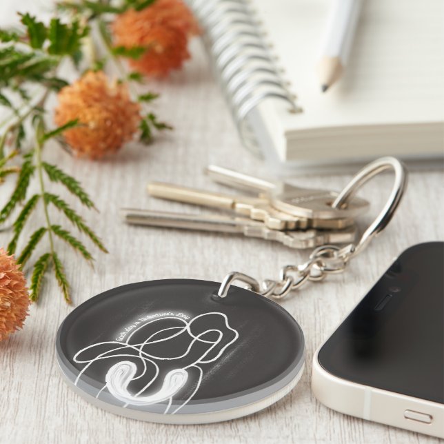 holydays_4_sweet valentine acrylic key ring (Front Right)