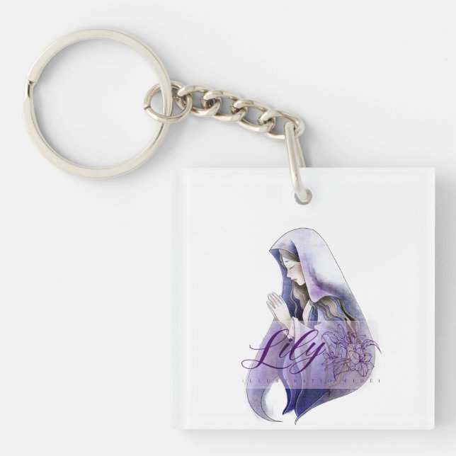 Holymary  key ring (Front)