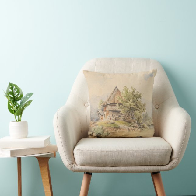 Holzhütte am See – Carl Lafite Cushion (Chair)