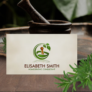 Homaeopathy - Herbal Medicine - Naturopath Business Card