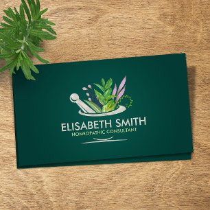 Homaeopathy - Herbal Medicine - Naturopath Business Card