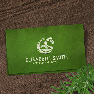 Homaeopathy - Herbal Medicine Professional Business Card