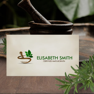Homaeopathy - Herbal Medicine Professional Business Card