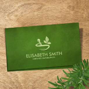 Homaeopathy - Herbal Medicine Professional Business Card