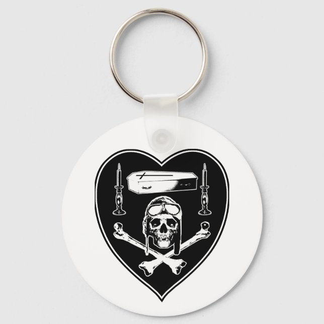 Homage à Nungesser Key Ring (Front)