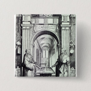 Homage to Durer, c.1628 15 Cm Square Badge