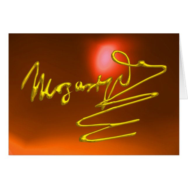 HOMAGE TO MOZART, Orange Agate (Front Horizontal)