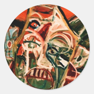 HOMAGE TO THE MISTRO CLASSIC ROUND STICKER