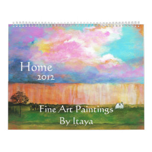 HOME 2012 HUGE Calendar Fine Art Paintings