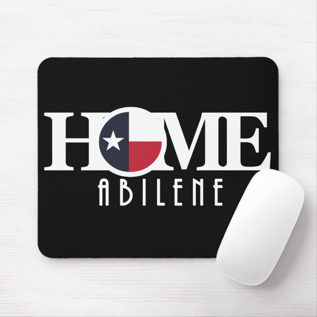 HOME Abilene Texas Mouse Pad (With Mouse)