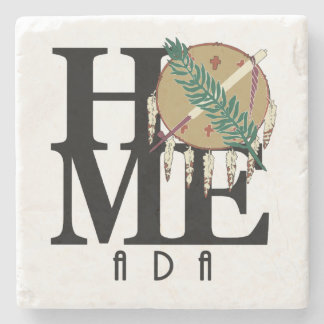 HOME Ada Oklahoma Stone Coaster