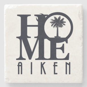 HOME Aiken SC Stone Coaster