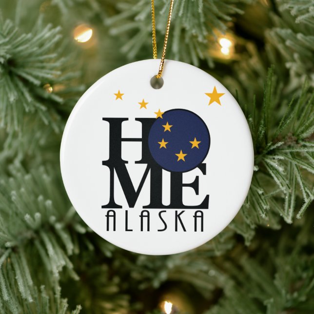 HOME Alaska Ceramic Tree Decoration (Tree)