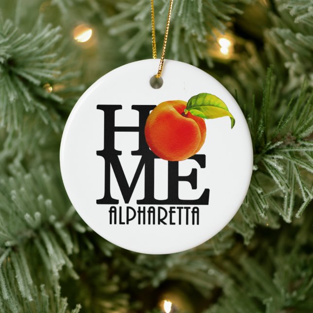 HOME Alpharetta Georgia Ceramic Tree Decoration (Tree)