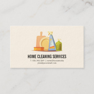 Home and Business Cleaning Card