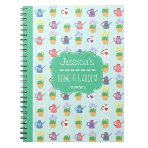 Home and Garden Personalised Cute Journal