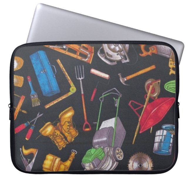 Home and Garden Tools Laptop Sleeve (Front)