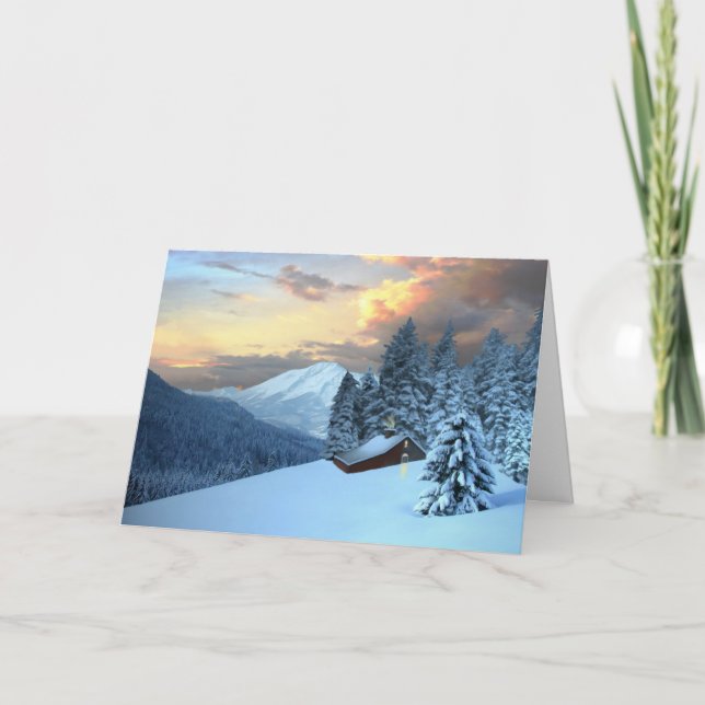 HOME  AND  HEARTH HOLIDAY CARD (Front)