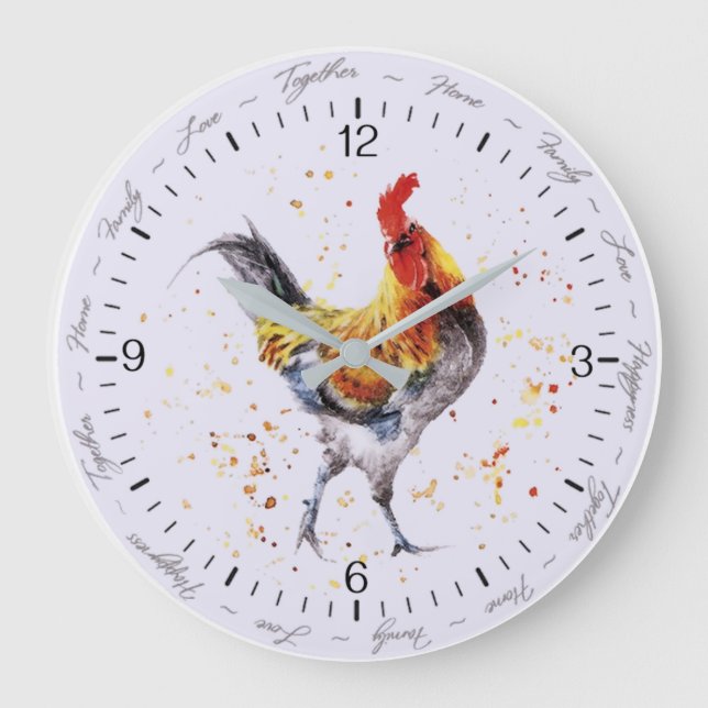 Home and love large clock (Front)