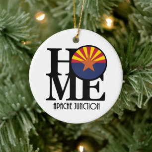 HOME Apache Junction Arizona Ceramic Tree Decoration