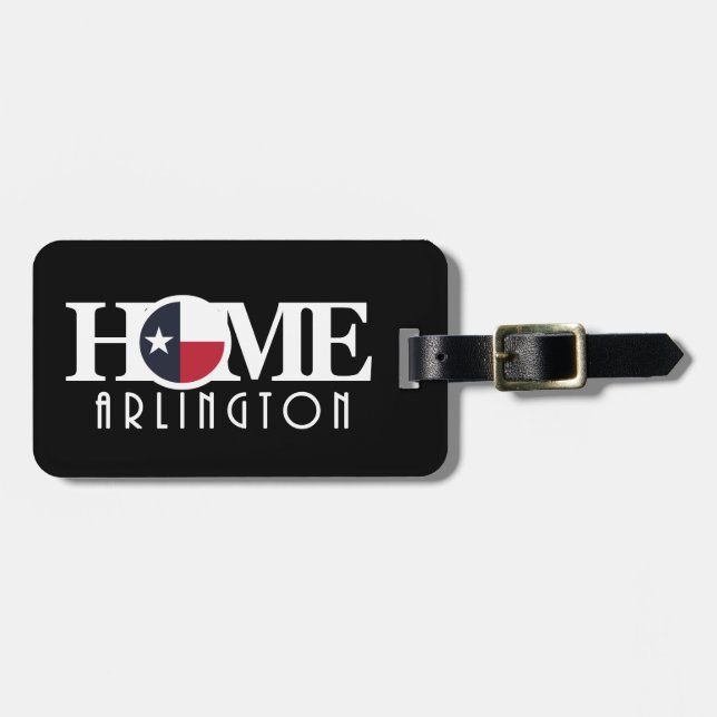 HOME Arlington Texas Luggage Tag (Front Horizontal)
