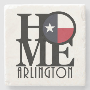 HOME Arlington Texas Stone Coaster