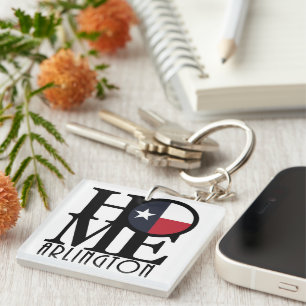 HOME Arlington TX Key Ring