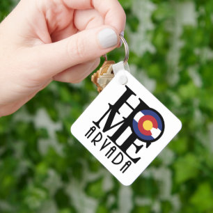 HOME Arvada Colorado Key Ring