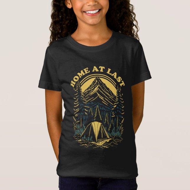 Home At Last - Camping T-Shirt (Front)
