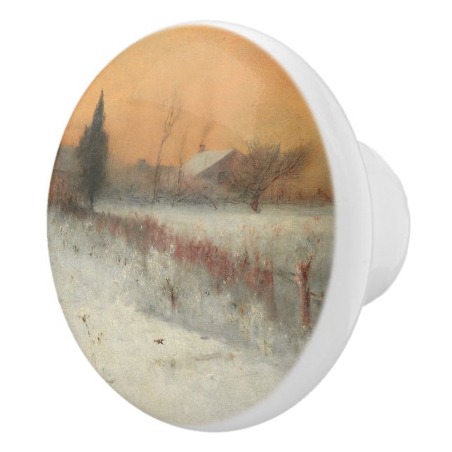Home at Montclair, George Innes Art Ceramic Knob (Right)