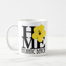 HOME Atlantic Beach Yellow Hibiscus 11oz