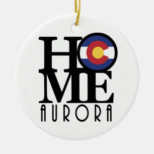 HOME Aurora CO Ceramic Tree Decoration