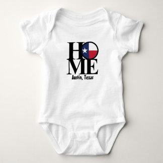 HOME Austin Texas Baby One Piece Bodysuit