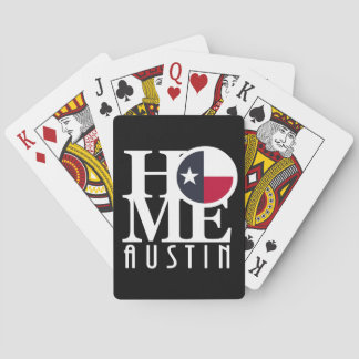 HOME Austin Texas Playing Cards