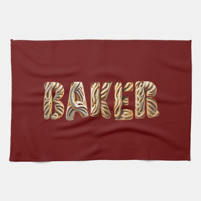 Home Baker Tea Towel (Horizontal)