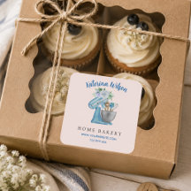 Home Bakery Blue Flower Mixer