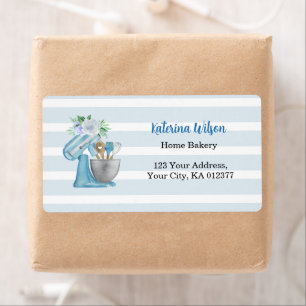 Home Bakery Blue Mixer Shipping 