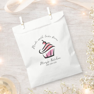 Home Bakery Pupcakes Small Business Favour Bags