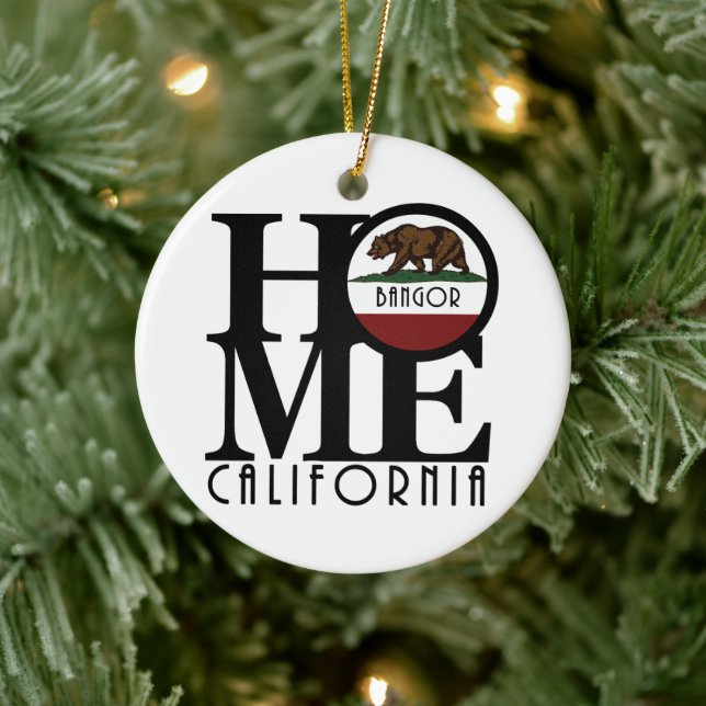 HOME Bangor California Ceramic Tree Decoration (Tree)