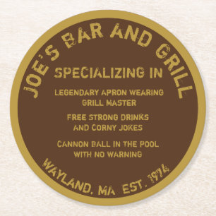 Home Bar Funny Coaster