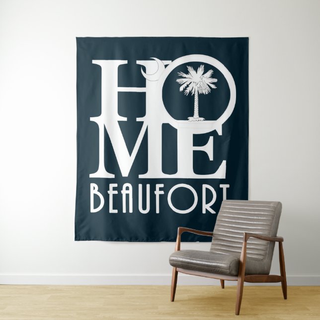 HOME Beaufort SC Tapestry (In Situ)
