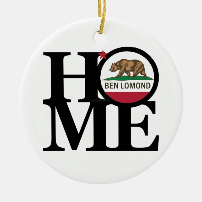 HOME Ben Lomond Ceramic Tree Decoration (Front)