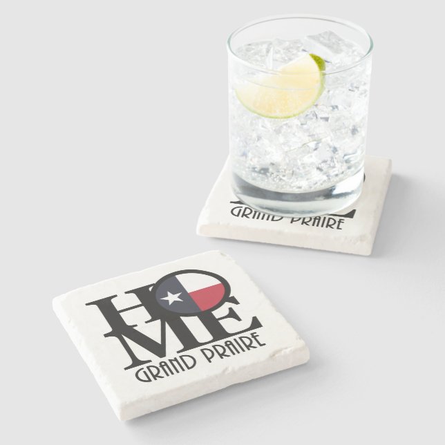 HOME Boca Chica Texas Stone Coaster (Side)
