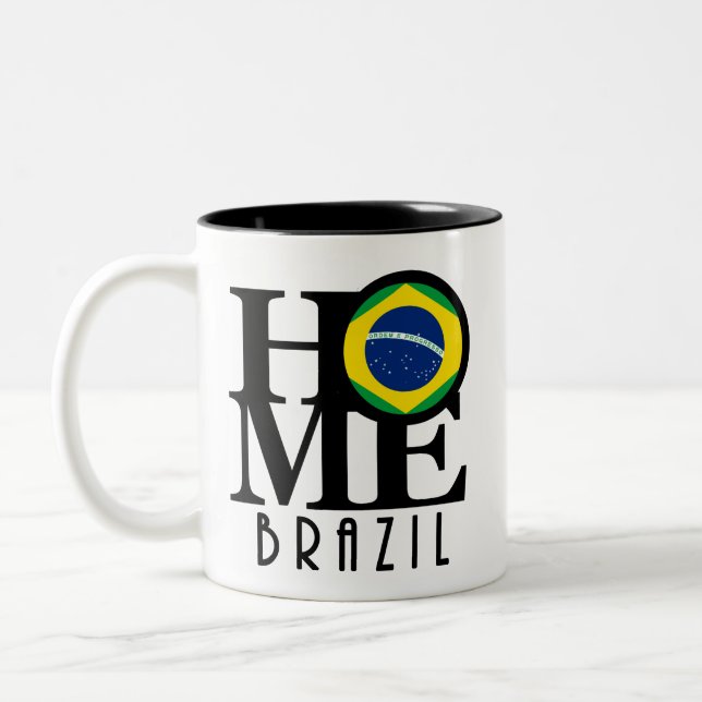 HOME Brazil 11oz Two-Tone Coffee Mug (Left)