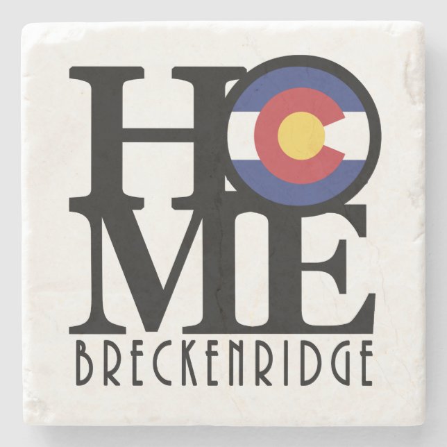 HOME Breckenridge Stone Coaster (Front)