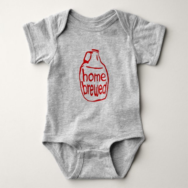 Home Brewed Onsie Baby Bodysuit (Front)