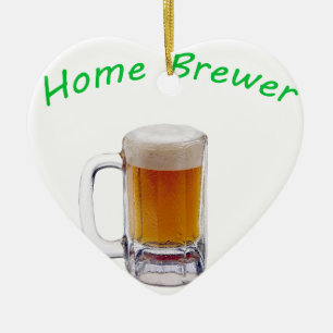 Home Brewer Ceramic Tree Decoration