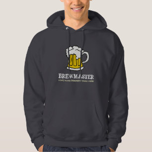 Home Brewing Brewmaster Beer Mug Hoodie