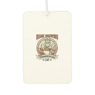 Home Brewing Fermentation Cat Home Brewing Ferment Car Air Freshener