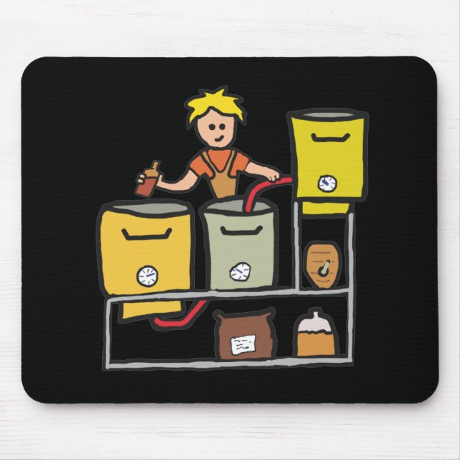 Home Brewing Mouse Pad (Front)